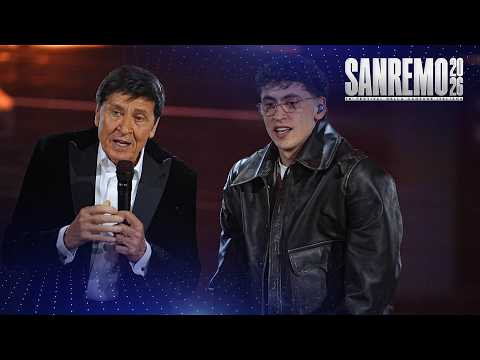 Sanremo 2026 - Tredici Pietro e Gianni Morandi con Galeffi, Fudasca & Band cantano Vita