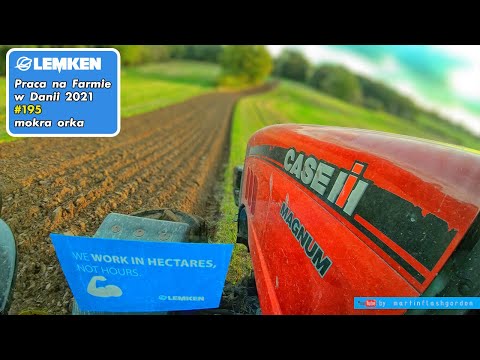 Work on a Farm in Denmark, episode 195 - wet plowing