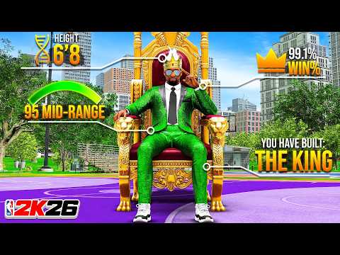 *NEW* BEST 6'8 BUILD is THE KING in NBA 2K26! ALL AROUND BEST BUILD + BEST JUMPSHOT in NBA2K26!