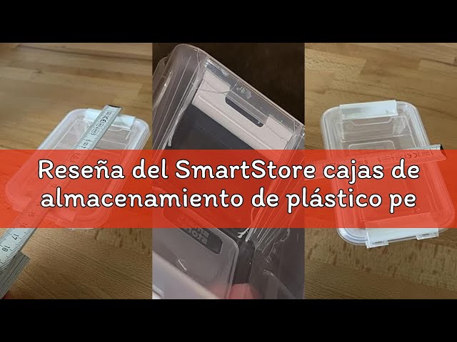 Vídeo relacionado con SmartStore Caja compacta (tamaño Mediano, Plastico), Color Transparente