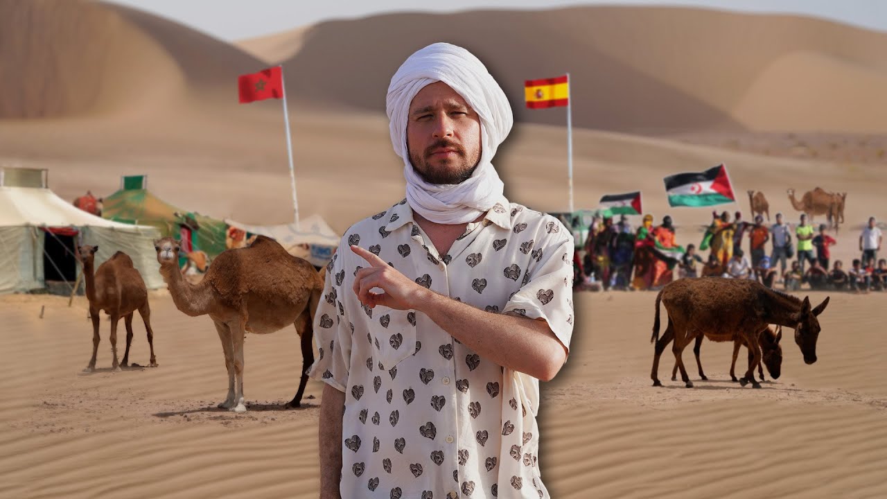 This is how they live in the Western Sahara desert: The last colony in Africa 🇪🇭
