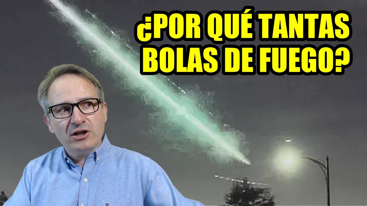 El MISTERIO de la TEMPORADA de BOLAS DE FUEGO ¿Por qué se han visto tantas? #nasa  #space #fireball