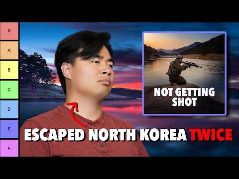 Hardest Parts of Escaping North Korea Tier List