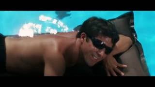 The Graduate drifting in the pool clip