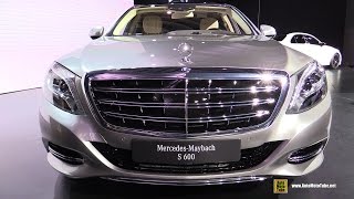 2016 Mercedes-Benz Maybach S-Class S600 - Exterior, Interior Walkaround - Debut at 2014 LA Auto Show