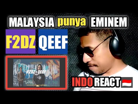 F2DZ x Qeef - Look Alive (ReWrote) | INDONESIA REACTION | INI RAPPER MIRIP EMINEM 🔥🔥