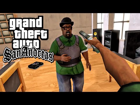 GTA San Andreas - All Cutscenes in First Person