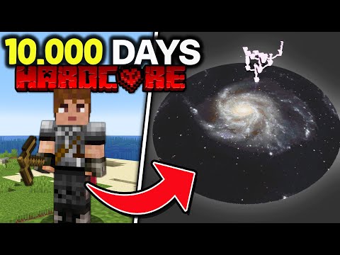 I Survived 10,000 Days in Hardcore Minecraft WORLD TOUR!