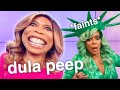 wendy williams being a LIVING MEME for 4 minutes straight