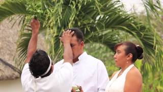 preview picture of video 'Mayan Wedding Ceremony - Boda Maya'