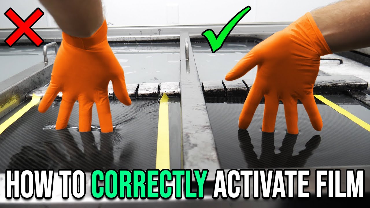 How To CORRECTLY Activate Film (Hydrographics) | Liquid Concepts