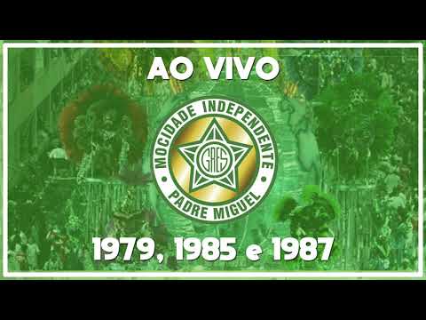 Mocidade 1979, 1985 e 1987 - Sambas gravados na rádio Fm O Dia - Áudio ao vivo