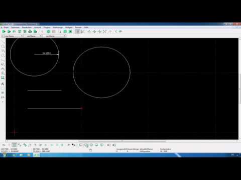 LibreCAD: Draw precise lengths and angles