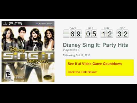 Disney Sing It : Party Hits Playstation 3