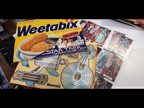 Star Trek The Motion Picture Merchandise Review (Including the Weetabix promotion)