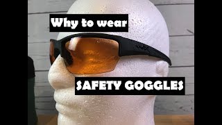 Weshalb man beim schießen eine #Schutzbrille tragen sollte!