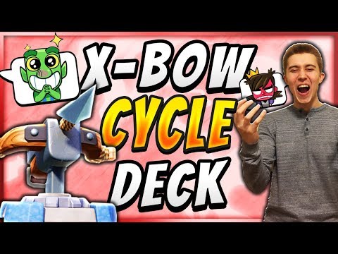 VALKYRIE CONTROL = UNBREAKABLE! New Xbow Cycle Deck — Clash Royale