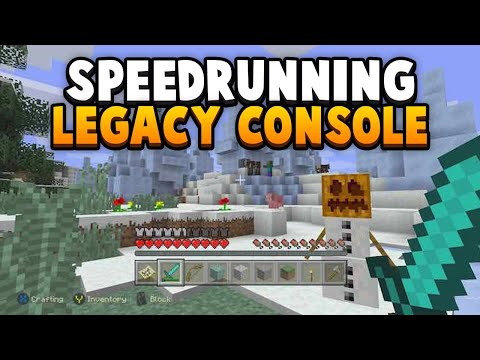 Speed Running Minecraft... Console Edition? (Random Seed)