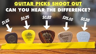 Video thumbnail for Guitar Pick Shootout: $25 vs 25¢! The easiest way to improve your guitar tone and playing. by Jeremy Sheppard