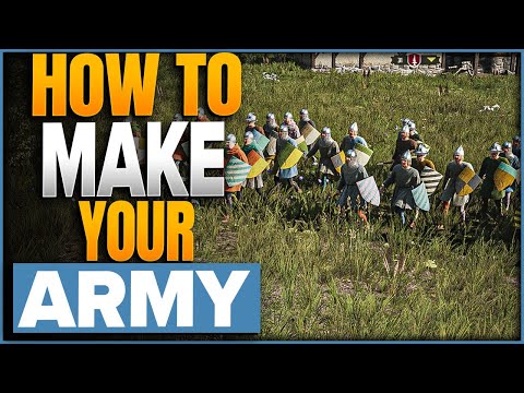 How To Make An Army & Form Militia In Manor Lords