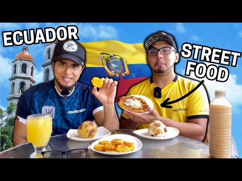ECUADOR STREET FOOD TOUR! | AMAZING Street Food of Portoviejo, Ecuador