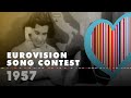 EUROVISION SONG CONTEST 1957 Full Show