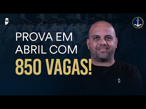 Prova em ABRIL com 850 Vagas! Saiu o edital da EAM 2026 - Saiba Tudo!