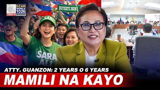 Download lagu MAMILI NA KAYO, 2 years o 6 years? — Atty. Guanzon sa dinidinig na impeachment vs VP Sara mp3