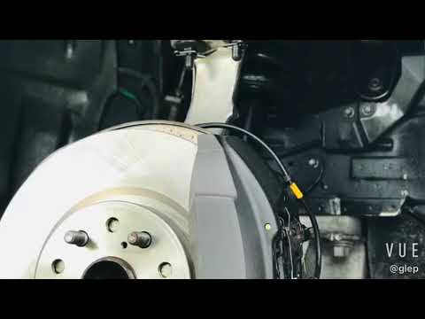 LS460 Anti Rattle Clips. Brake pads / rotors Change. Lexus - caliper.