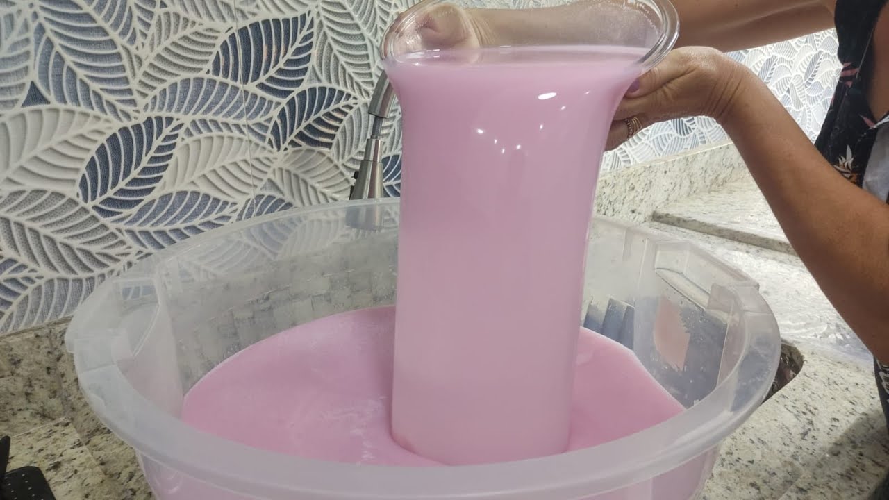 🔴 16L DE AMACIANTE CASEIRO !! SEGREDO DE LAVANDERIA !!!