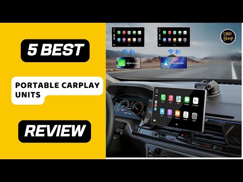 ✅ Best Portable CarPlay Unit on Amazon | Top Wireless CarPlay Screen Review 2025 🚘