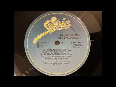 REO Speedwagon - Hi Infidelity. Side 2. HQ Vinyl Rip. (Linn Sondek LP12)