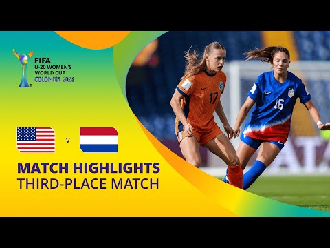 USA v Netherlands | FIFA U-20 Women's World Cup Colombia 2024 | Match Highlights