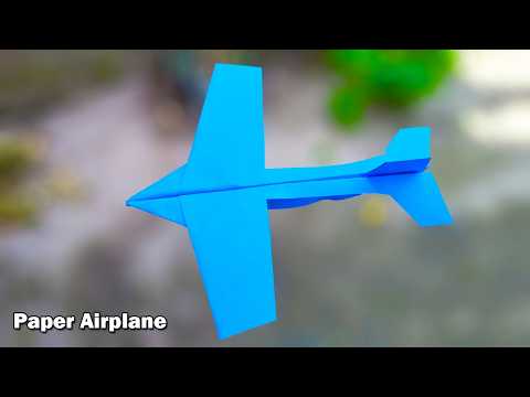 How To Make The WORLD RECORD PAPER AIRPLANE for Flight Time