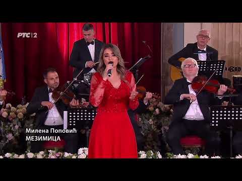 Milena Lazarevic Popovic-Mezimica uz VNO RTS-a pod upravom Maestra Vlade Panovica-RTS