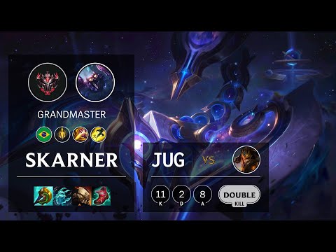 Skarner Jungle vs Jarvan IV - BR Grandmaster Patch 11.18