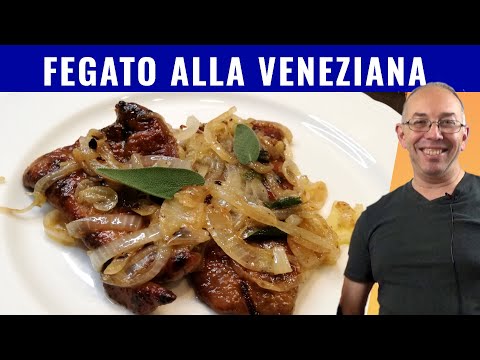 Fegato alla veneziana (una ricetta che ti farà amare il fegato, alimento ricco di ferro)