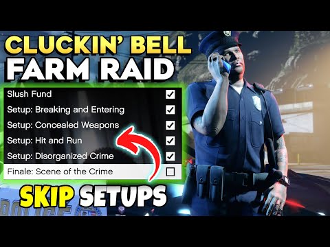 GTA Online How To Skip All Setups in The Cluckin' Bell Farm Raid Replay Glitch