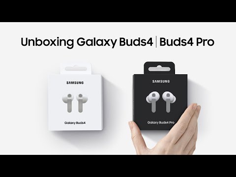 Unboxing Galaxy Buds4 and Buds4 Pro | Samsung