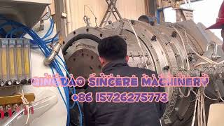 hdpe pe pp pvc water cable conduct pipe extrusion production machine line youtube video