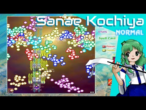 Touhou 18 - Unconnected Marketeers | Sanae Normal 1cc