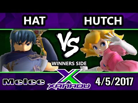 S@X 196 - Hat (Marth) Vs. Hutch (Peach) - SSBM Tournament - Smash Melee