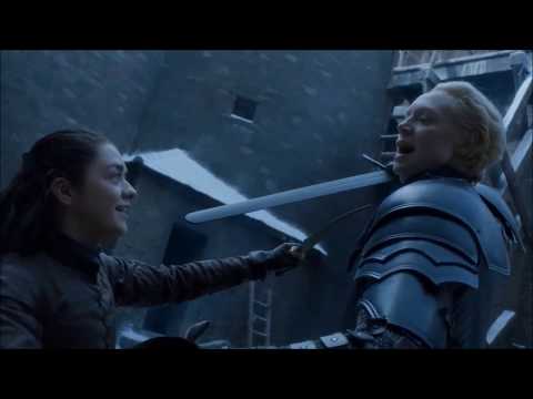 Juego de Tronos 7x04 - Arya vs Brienne Latino HD