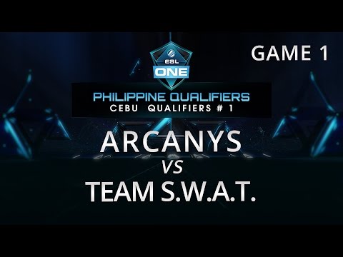 ESL One Manila - Cebu Qualifiers 1 - Arcanys vs Team S.W.A.T. - Game 1 - Caster Dunoo
