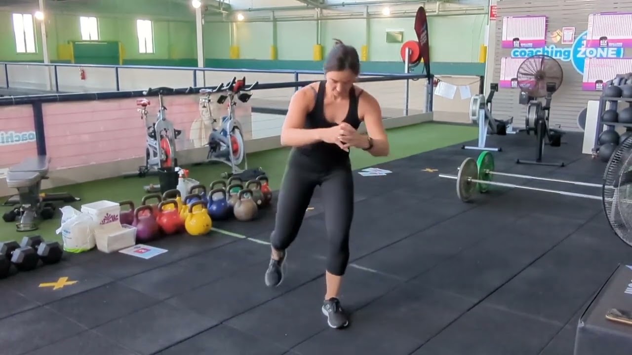 How To: Lunge Squat Lunge combo - YouTube