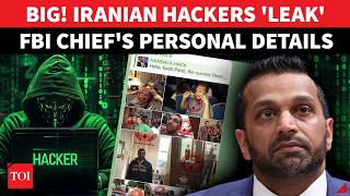 Iran 'STRIPS' FBI Chief; Hackers 'LEAK' Kash Patel Personal Details, Including Photo, Emails, Resumé