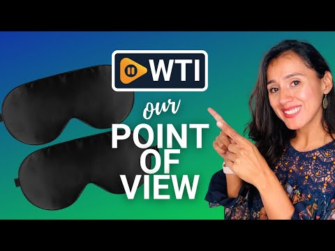 BeeVines Silk Sleep Mask - WTI product video review