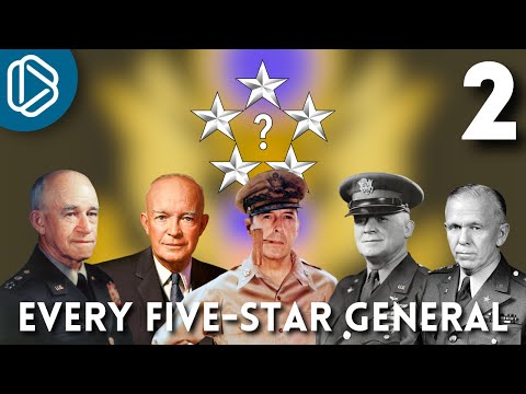 Every Five Star General in American History, Part 2
