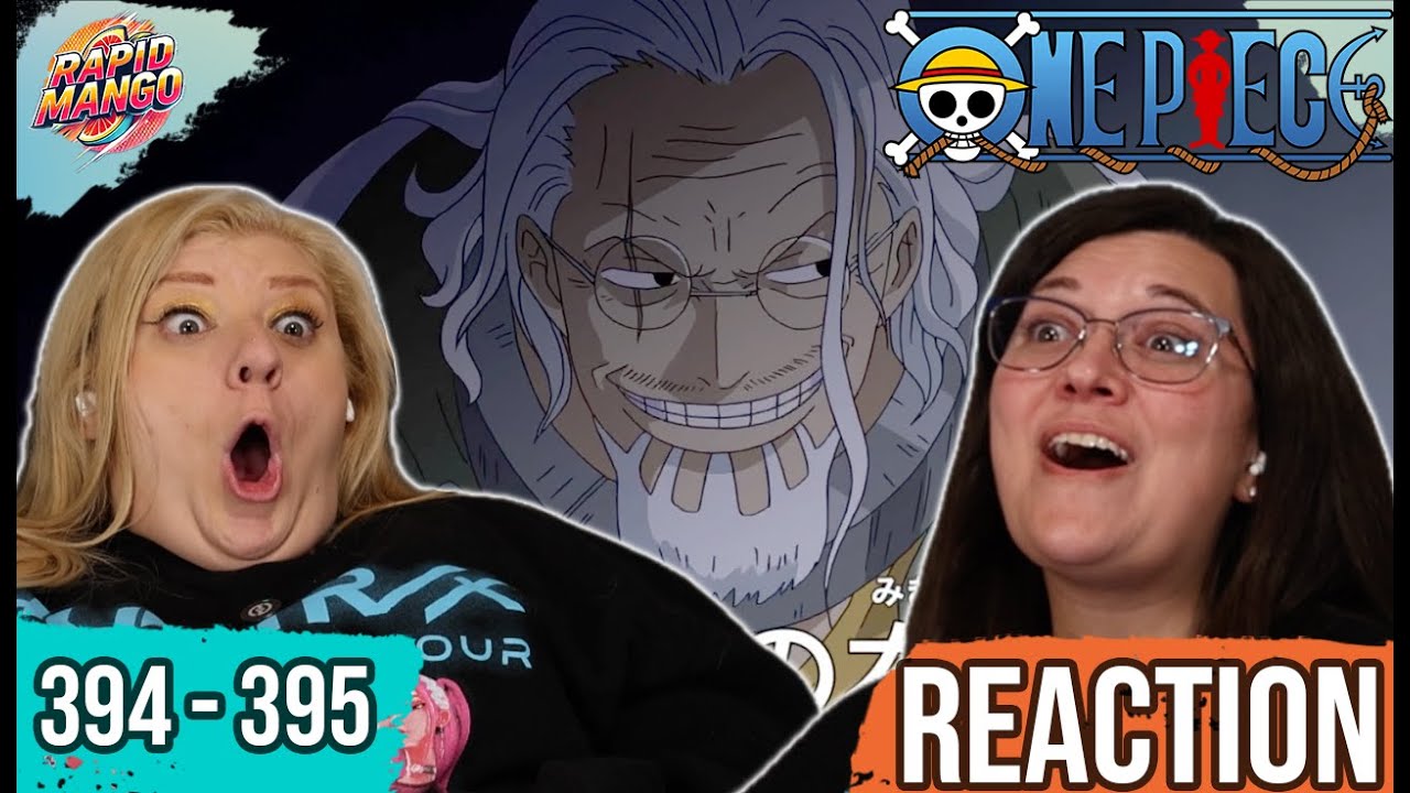 SILVERS RAYLEIGH!! ROGER'S RIGHT HAND MAN!! | One Piece Reaction | Episodes 394 & 395