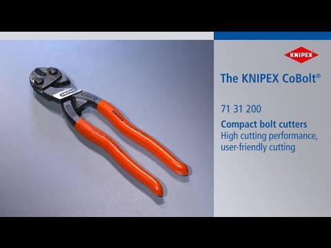 KNIPEX CoBolt® Compact Bolt Cutters video